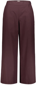 Leather Trousers Ottod'Ame , Red , Dames - Xl,L,M,S,Xs