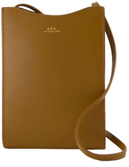 Leather wallets A.p.c. , Brown , Dames - ONE Size