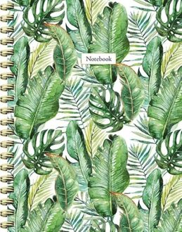 Leaves Notebook Spiraalboek (Lijnen) / Leaves Notebook Carnet