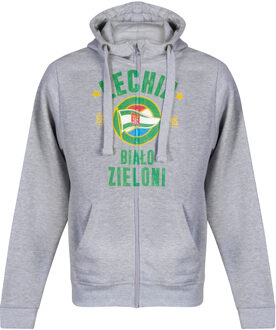 Lechia Gdansk Established Full Zipped Hoodie - Grijs - L