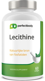 Lecithine Capsules - 60 Softgels - PerfectBody.nl