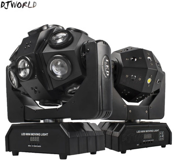 Led 18x12W Moving Head Laser Projector Lighting RGBW 4in1 Beam Stage Light Whirlwind Effect For Dj Disco Party Ball Strobe Laser