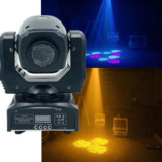 LED 75W mini led spot moving head light 3 prism gobo beam 60W moving heads lights super bright LED DJ Spot Light
