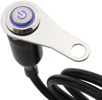 Led Aan Uit Schakelaar Waarschuwing Flasher Signaal DC12V Verstelbare Handmatige Knop Handbediening Voor Harley Atv Dirt Elektrische Motorfietsen ON-uit