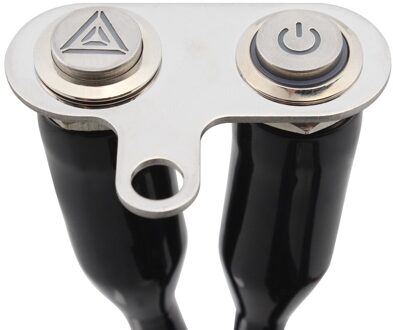 Led Aan Uit Schakelaar Waarschuwing Flasher Signaal DC12V Verstelbare Handmatige Knop Handbediening Voor Harley Atv Dirt Elektrische Motorfietsen Twin ON-uit Switch