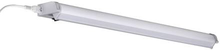 LED aanbouw lamp 957010102, lengte 57,6 cm, zilver, 4.200 K zilver, wit