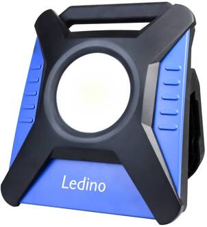 LED accu-werkspot Kiel 40M 40W multiaccu zwart, blauw, opaal