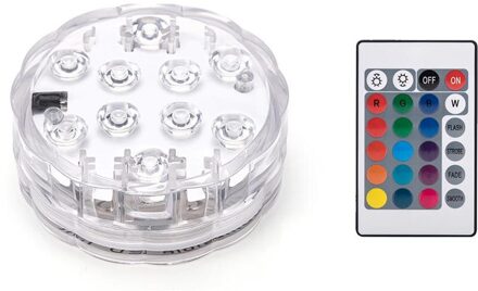 Led Aquarium Kleurrijke Onderwater Waterdichte Licht Heldere Afstandsbediening Licht Voor Zoutwater Zoetwater Vis Koraalrif