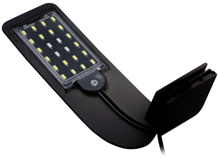 LED Aquarium Licht planten Groeien Licht 5 W/10 W Aquatic Plant Verlichting Waterdicht Clip-on Lamp Voor aquarium Aquarium B blauw wit 10W