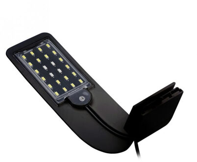 LED Aquarium Licht planten Groeien Licht 5 W/10 W Aquatic Plant Verlichting Waterdicht Clip-on Lamp Voor aquarium Aquarium B wit licht 10W