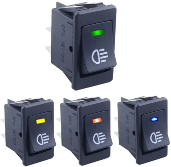 LED auto switch / modification / /12V 35A fog lamp switch rocker switch rocker switch