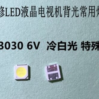 LED Backlight High Power LED 1.8 W 3030 6 V 120-150LMLM Cool wit LCD Backlight voor TV TV Toepassing 01. jb. BK3030W