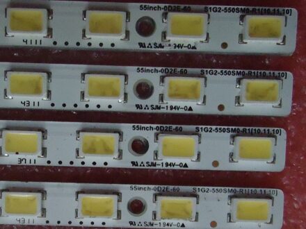 Led backlight scherm KDL-55EX720 LED LJ64-02875A STS550A26-60LED-REV.3 1 stks = 60led 618mm