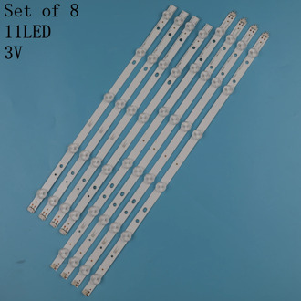 LED backlight strip 11 lamp for Samsung 46"TV 2013SVS46 CY-DF460BGLV1H D3GE-460SMB-R1 D3GE-460SMA-R2 UN46EH5000 UE46H6203