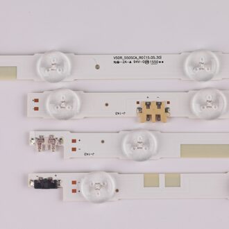 Led Backlight Strip 14 Lamp Voor Samsung 55 "Tv UA55JS7200 UE55JU6872 UE55JU6872U UE55JU6850 UN55JS7250 UE55JU6800 BN96-38481A origineel