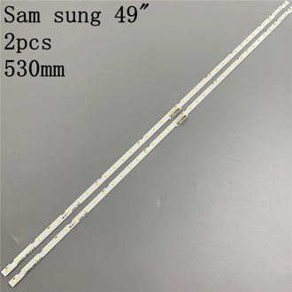 LED Backlight strip 38LED for Samsung 49"TV UE49NU7140U UE49NU7100U AOT_49_NU7300_NU7100_2X38_6V