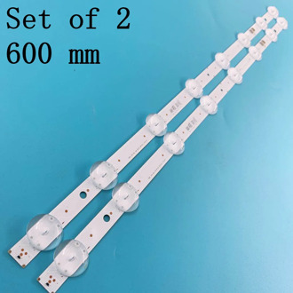 LED Backlight Strip 8 lamp for LG 32'' V18 V17 TV 6916L-2855B 32LJ510V 32LJ510U HC320DXN-ABSL1-2143 LC320DXE(FK)(A2)