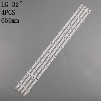 Led Backlight Strip 9 Lamp Voor 32LS3400-UA 32LM340 32LS3400 LC320DXN-(Se)(R3)/LC320DXN (Se)(R1)/LED32A2000V / LED32A2000i