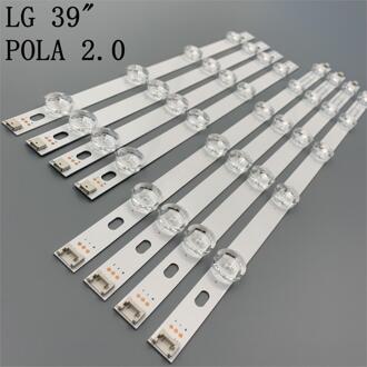Led Backlight Strip 9Lamp Voor Lg 39 "Tv Lg 39LN5100 Innotek POLA2.0 39 39LN5300 39LA620S Pola 2.0 39LN5400 HC390DUN-VCFP1