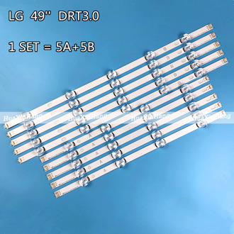 LED Backlight strip 9leds For LG 49LB620V Innotek DRT 3.0 49" A B 49LB552 49LB629V 6916l 1788A 1789A 49LF620V 49UF6430 49LB552v