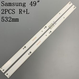 Led Backlight Strip Voor Samsung UE49KU6450 UE49KU6452 UE49KU6459 UE49KU6400 UE49MU6500 UE49MU7400 UE49KU6670U UE49KU6500