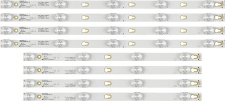 Led Backlight Strip Voor Tcl D50A630U L50E5800A-UD 50D2900 50HR330M05A9 V4 50HR330M04A9 V4 4C-LB5004-HR13J 4C-LB5005-HR03J 2 reeks