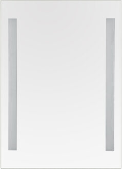 LED Badkamerspiegel - Livion Anil - Rechthoek - IP44 - Touch Schakelaar - 18W - Aanpasbare Kleur - Spiegelglas Warm wit;Natuurlijk wit