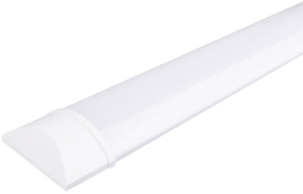 LED Batten - LED Balk - Aigi Tynom - 20W - Warm Wit 3000K - Mat Wit - Kunststof - 60cm