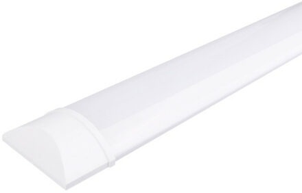 LED Batten - LED Balk - Aigi Tynom - 40W - Helder/Koud Wit 6000K - Mat Wit - Kunststof - 120cm