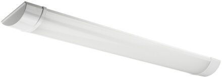 LED Batten - LED Balk - Titro - 18W - Helder/Koud Wit 6400K - Aluminium - 60cm
