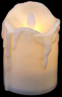 Led Batterij Aangedreven Led Kaars Multicolor Lamp Simulatie Kleur Vlam Knipperende Thee Licht Thuis Birthday Party Bruiloft Decoratie geel