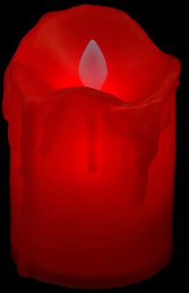 Led Batterij Aangedreven Led Kaars Multicolor Lamp Simulatie Kleur Vlam Knipperende Thee Licht Thuis Birthday Party Bruiloft Decoratie Rood