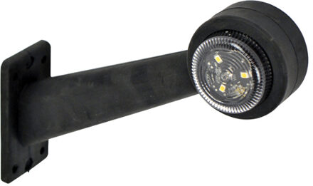 LED Breedtelicht Links 60° Rood/Wit 200mm