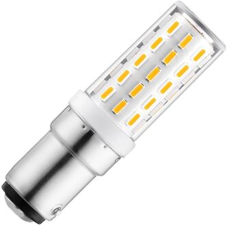 LED buislamp Ba15d bajonetfitting 3W (vervangt 33W) 59mm
