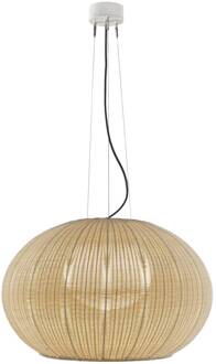 LED buiten hanglamp Garota, wit/ivoorkleurig wit, ivoorkleurig