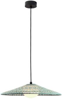 LED buiten hanglamp Nans Balis S/55, bruin/beige bruin, beige