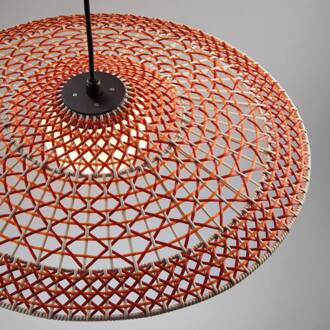 LED buiten hanglamp Nans Balis S/55, bruin/rood bruin, rood