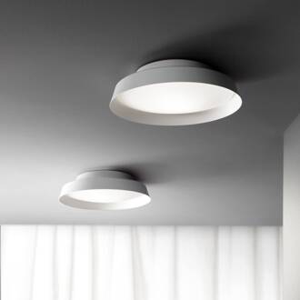 LED buiten plafondlamp Boop! Ø37cm wit/wit wit, wit, opaal
