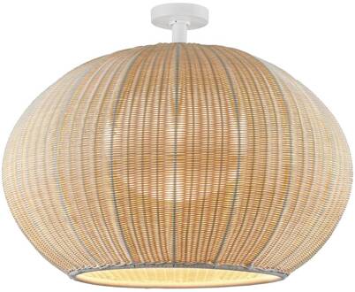 LED buiten plafondlamp Garota, wit/ivoorkleurig wit, ivoorkleurig