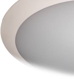 LED buiten plafondlamp Naira, wit, z. sensor wit (RAL 9003), wit