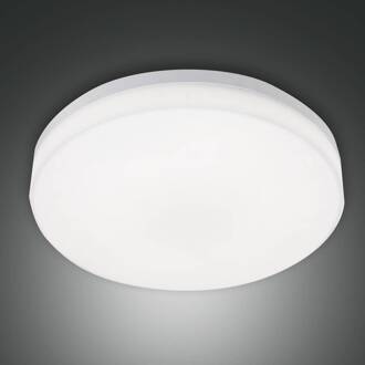 LED buiten plafondlamp Trigo met sensor, wit
