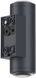 LED buiten wandlamp 5155, 2 x 4 W, up & down, grafiet, aluminium