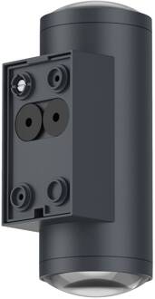 LED buiten wandlamp 5156, 2 x 9 W, up & down, grafiet, aluminium