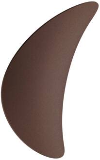 LED buiten wandlamp Alba, donkerbruin, aluminium, IP65, 3.000 K