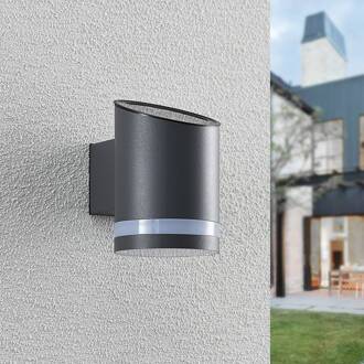 LED buiten wandlamp Bentlas, antraciet, IP44