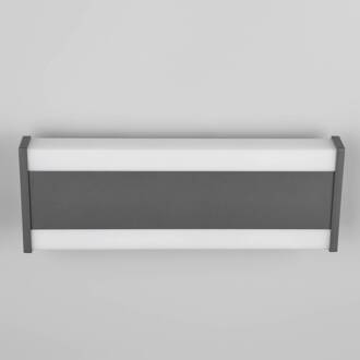 LED buiten wandlamp DAWSON, 30 cm, antraciet IP54 CCT up/down