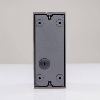 LED buiten wandlamp Tavi, hoogte 15 cm, zwart grafiet