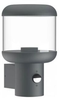 LED Buitenlamp - Wandlamp Luciana - Dimbaar - PIR Sensor - vervangbare E27 lamp - IP54