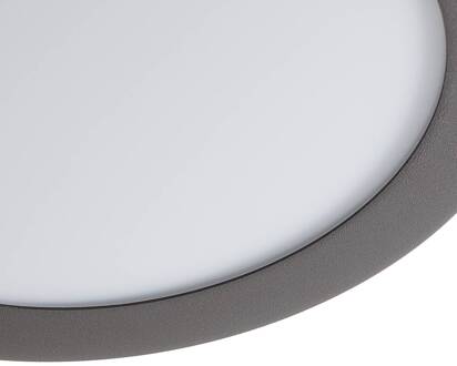 LED-buitenwand-/plafondlamp Argolis-C 16,5 W rond zwart