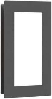 LED buitenwandlamp 3008 grafiet grafiet, opaalwit